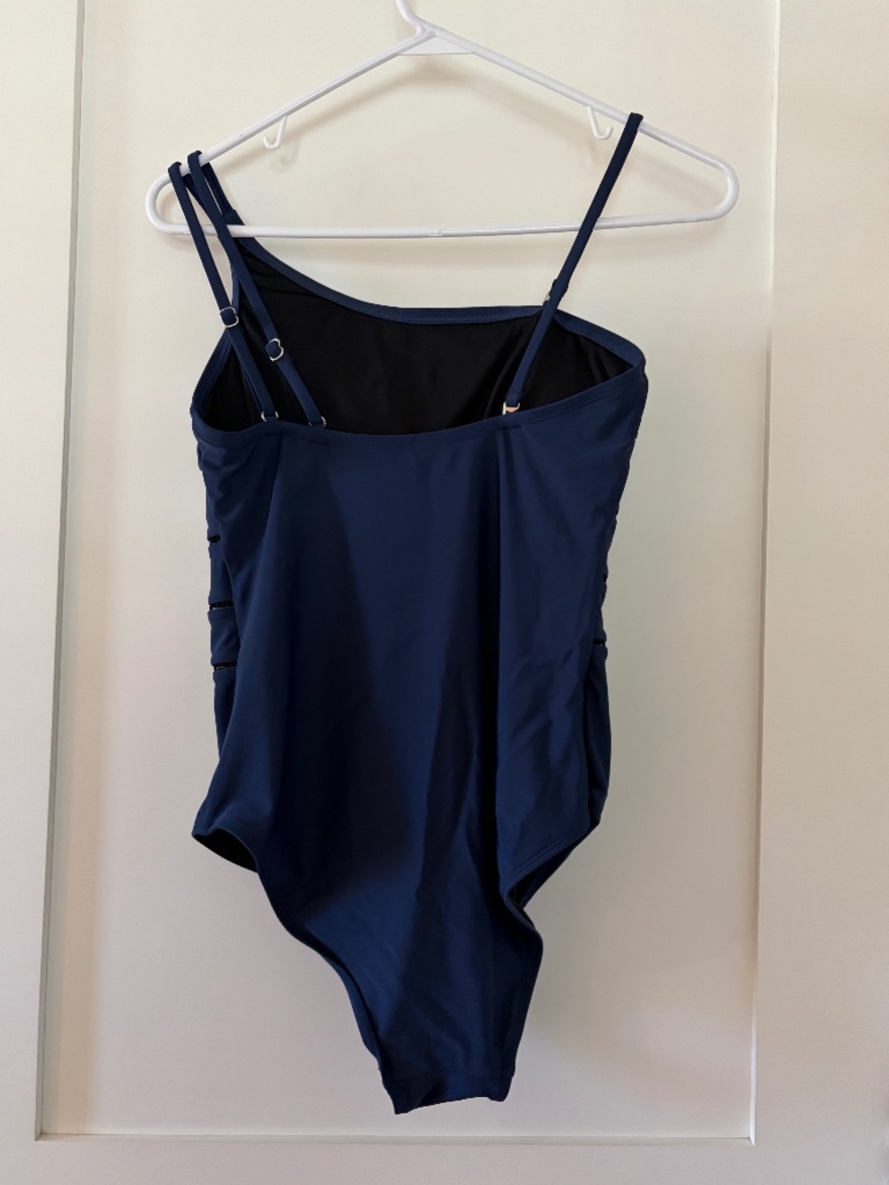 Navy Cut-Out One-Piece - Picture 4 of 10